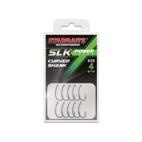 Akční Cena STARBAITS - Háčky Power PTFE Teflon Curved Shank vel. 6 10ks