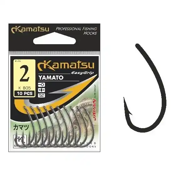 Horká Nabídka Háček Kamatsu Yamato s Očkem Velikost 6