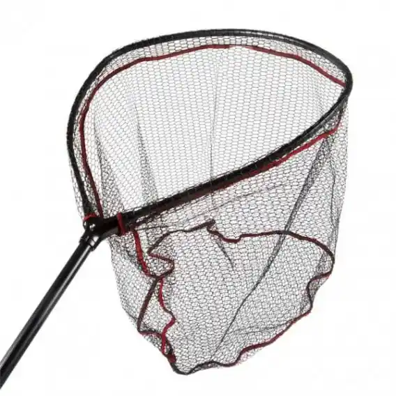 DLT - Podběrák s rukojetí a pogumovanou hlavicí 60cm x 60cm Nejlepší Cena