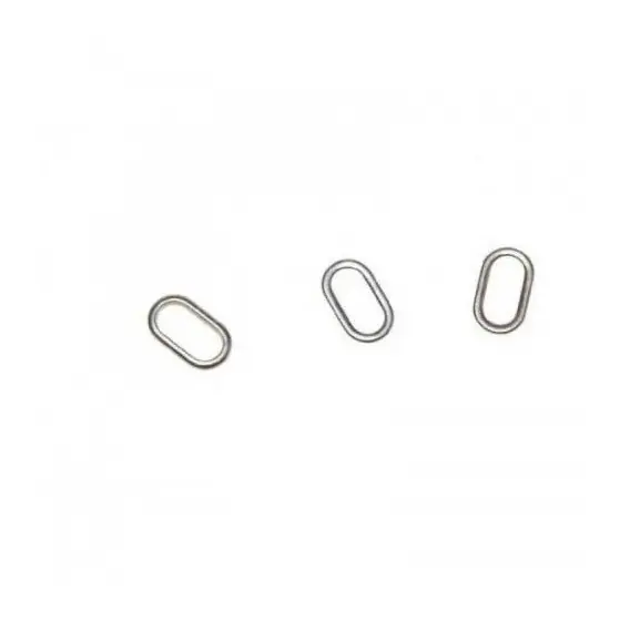 CARP SYSTEM kroužek oválný 4mm 15ks Pouze Dnes