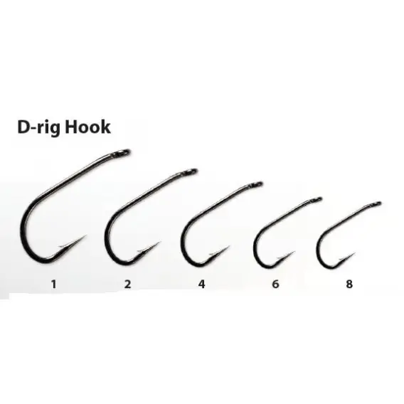 Tovární Cena CARP LINQ - Háčky PTFE D-RIG vel. 1 6ks