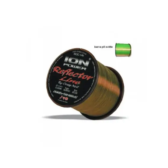 AWAS ION POWER Reflector LCS 0.25 mm návin 600 m - 7,4kg Nejprodávanější