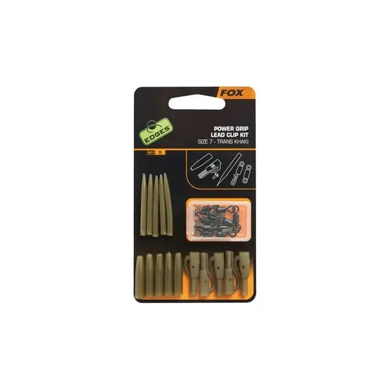 Fox Set na výrobu montáží Edges Power Grip Lead Clip Kit vel.7 Objednat Nyní