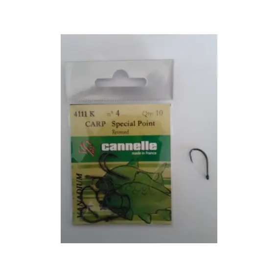 CANNELLE - Háček CARP Special Point 4111 K vel.6 10ks Omezená Nabídka