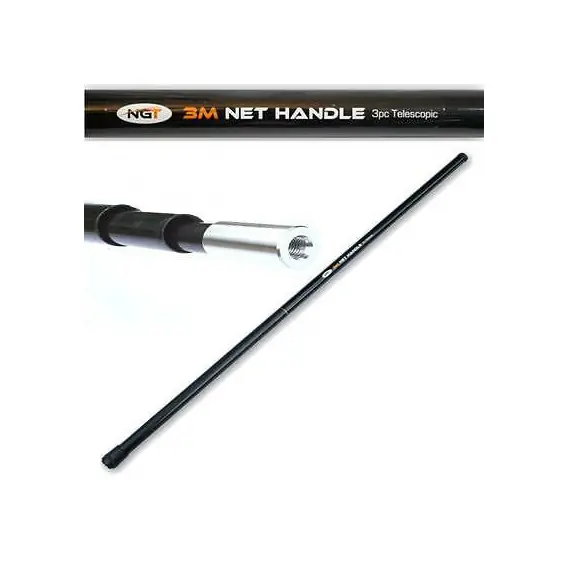 Dokud Zásoby Vydrží NGT - Podběráková tyč Telescopic Net Handle 2,2m