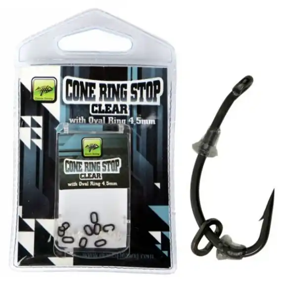 Dokud Zásoby Vydrží GIANTS FISHING Cone Ring Stop Clear 10ks