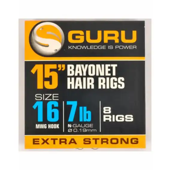 Autentický GURU NÁVAZEC BAYONETS READY 38CM /vel.12/9lb