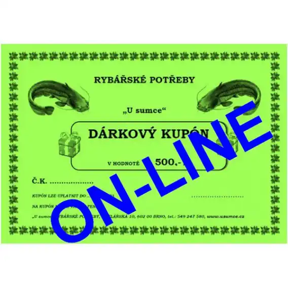 DÁRKOVÝ KUPÓN 1000 - ONLINE Top Prodej