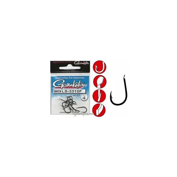 Cenová Bomba Gamakatsu háčky LS-3310F Hooks vel.8 - 25ks