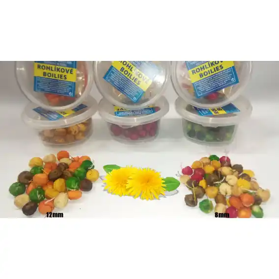 Cenově Výhodný Rohlíkové Boilies - 12mm - PAMPELIŠKA