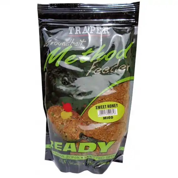 Traper GROUNDBAIT METHOD FEEDER READY MED 750g Nejprodávanější