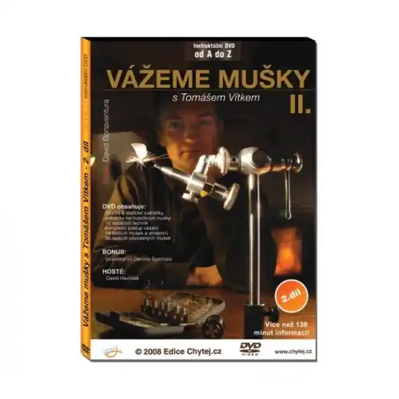 DVD Vážeme mušky s Tomášem Vítkem II. Ihned K Objednání