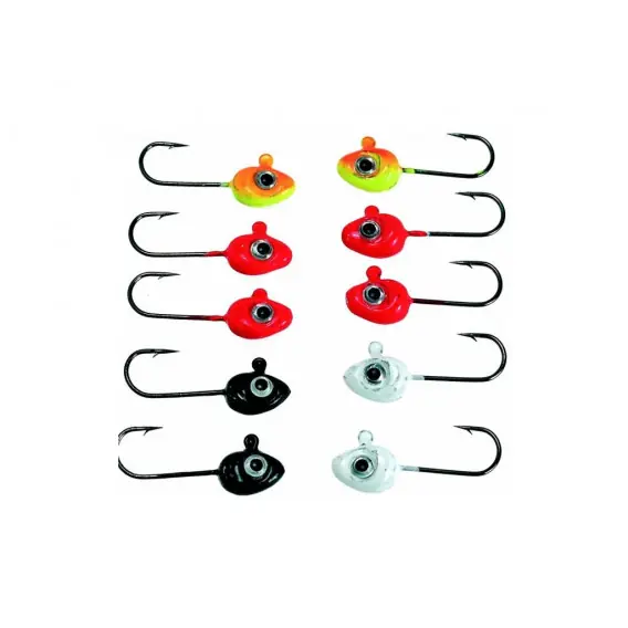 Zlevněný ICE FISH SADA JIG 1g - BARVENÉ