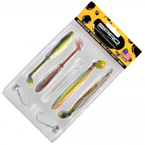 SPRO Ready 4 Fish Softbait Kit - Souprava na dravce 11cm - A Tovární Cena