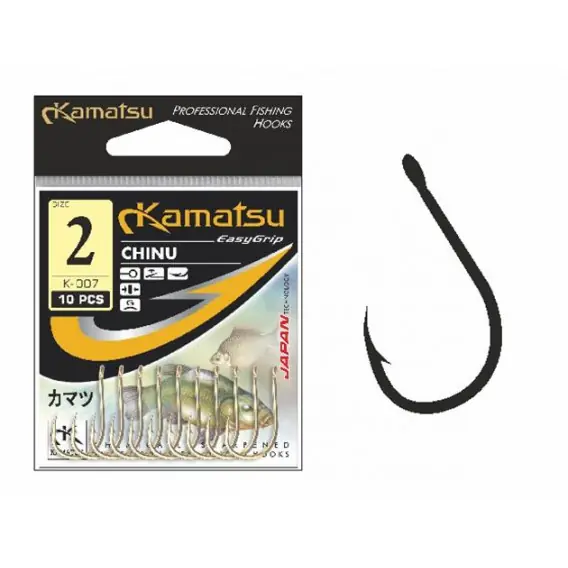 KAMATSU - Háček CHINU vel. 1 10ks Bezpečná Platba