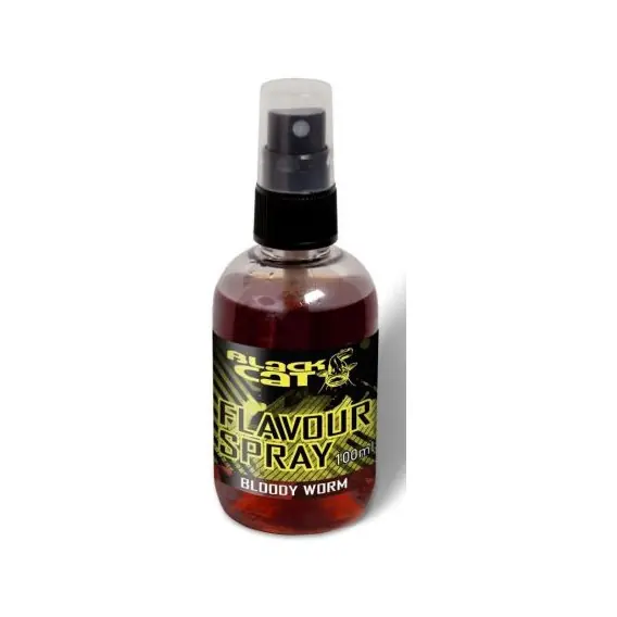 Black Cat - posilovač Flavour Spray 100ml BLOODY WORM Vysoce Kvalitní