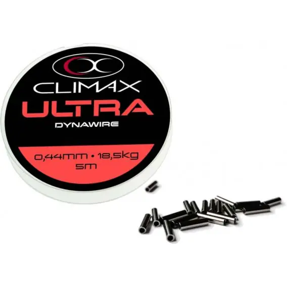 Vázací lanko Climax DYNAWIRE 0,29mm/9,5kg/5m + 20ks crimps Kup Teď