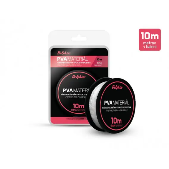 Nejlepší Volba DELPHIN - PVA Materiál náhradní síťka - 37mm/10m ŠIROKÁ