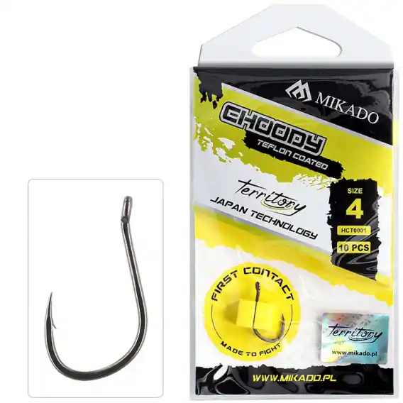 Háček MIKADO CHODDY TEFLON HCT0001-2 vel. 2 10ks Originální
