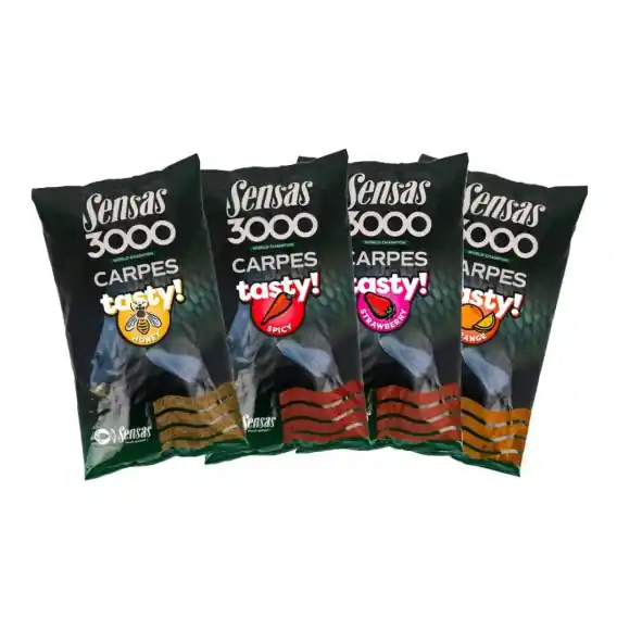 Bezpečná Platba Sensas krmení 3000 Carp Tasty Krill - Kapr KRILL - 1kg