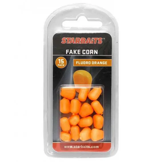 STARBAITS Floating Fake Corn oranžová XL (plovoucí kukuřice) 10ks Expresní Doručení