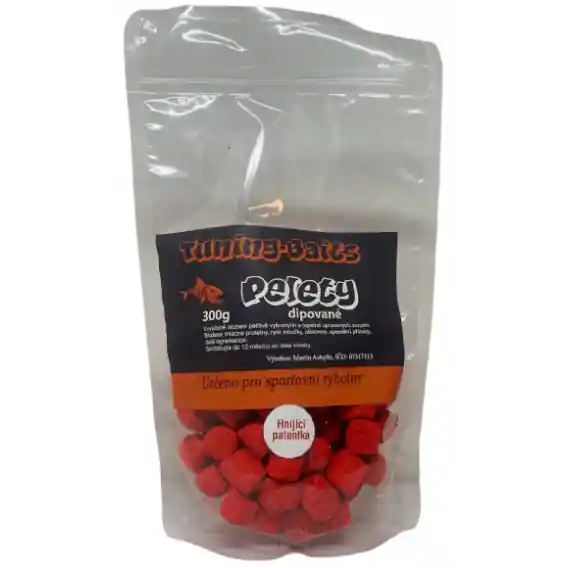 Tovární Cena Tuning Baits - Pelety Dipované Broskev a Chilli 16mm - 300g