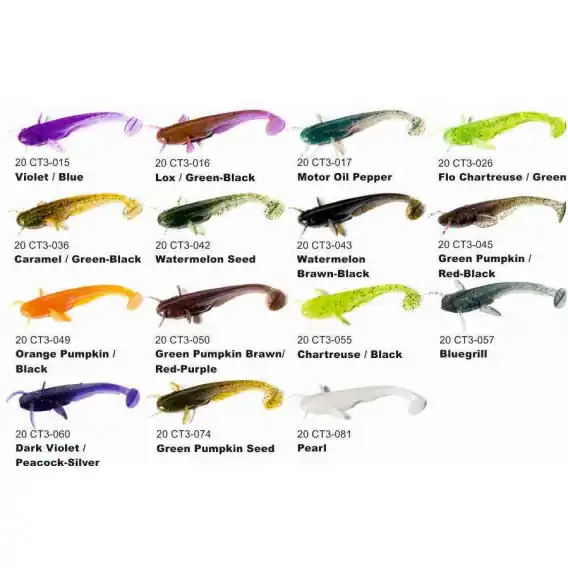 Hit Sezóny FISHUP Dipované umělé nástrahy Catfish 75mm / 8ks CHARTREUSE/BLACK