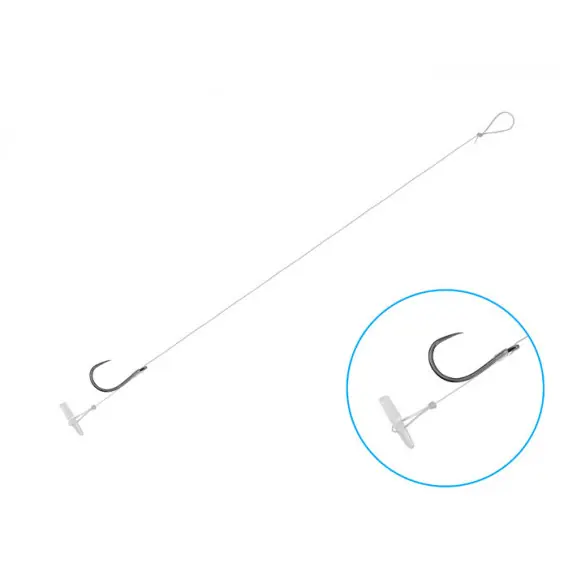 DELPHIN - Feederový návazec FLR Quickstop / 6ks - 8cm vel.6 Super Cena