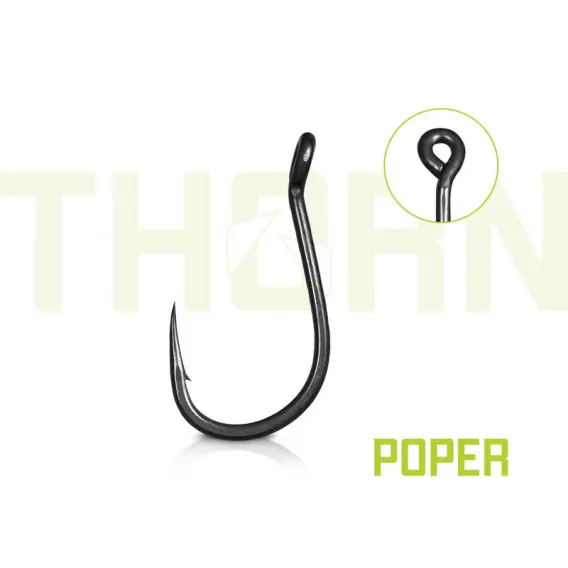 Omezená Nabídka DELPHIN - Háčky THORN POPPER vel. 8 11ks