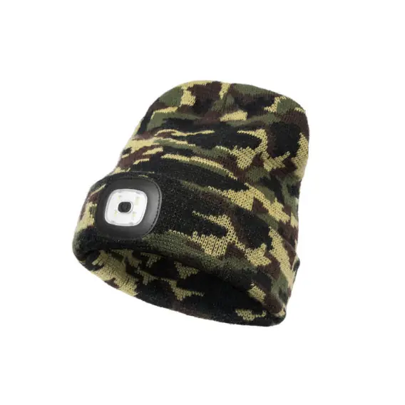 DELPHIN - Zimní čepice CamouLED Zlevněný