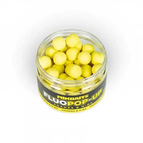 MIKBAITS - Plovoucí boilies FLUOPOP-UP 150ml 14mm PAMPELIŠKA Jen Po Omezenou Doba