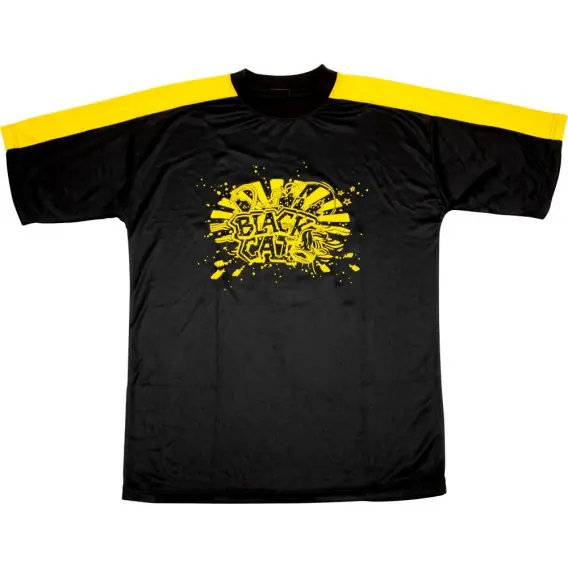Vysoce Kvalitní Black Cat - Tričko dryfit vel. M