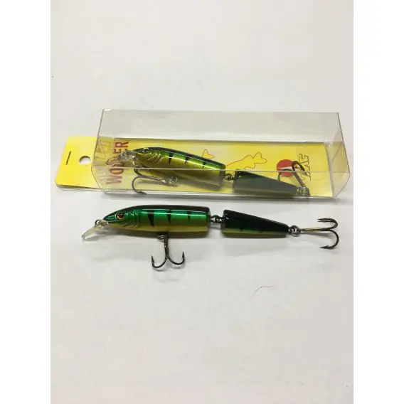 Zlevněný JSA FISH - Wobler dvoudílný barva PERCH 110mm
