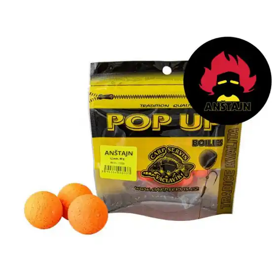 Václavík - POP UP Boilies 12 mm - 40g/12 mm/ANŠTAJN Speciální Cena