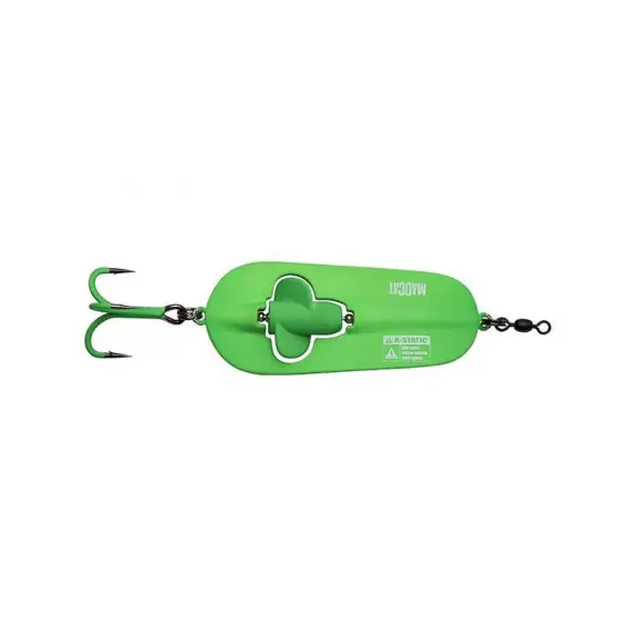 MADCAT - Sumcová třpytka A-STATIC rattlin spoon ZELENÁ 110g Must-Have