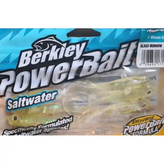 BERKLEY - Gumová nástraha POWERBAIT Power Grub GLASS MINNOW 10cm 1ks Horká Nabídka