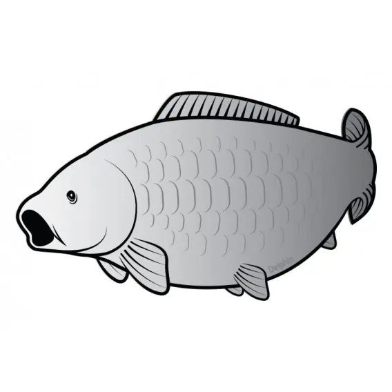 Nálepka kapr SILVER Must-Have