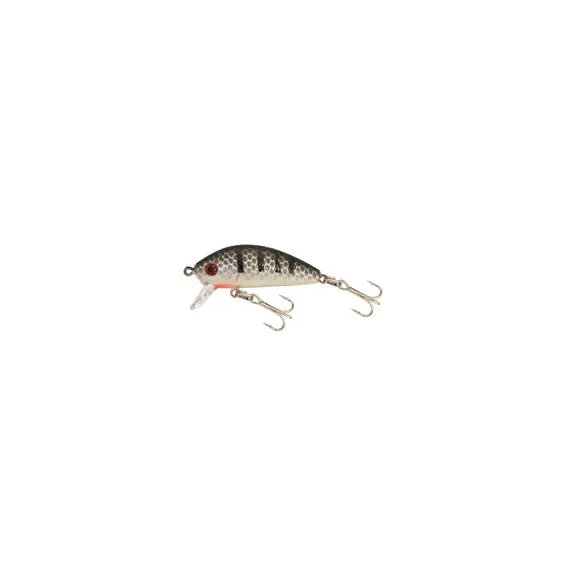 Aktuální KAMASAKI - Wobler PERCH-2 4cm/5,5g BLACK STRIPE SILVER