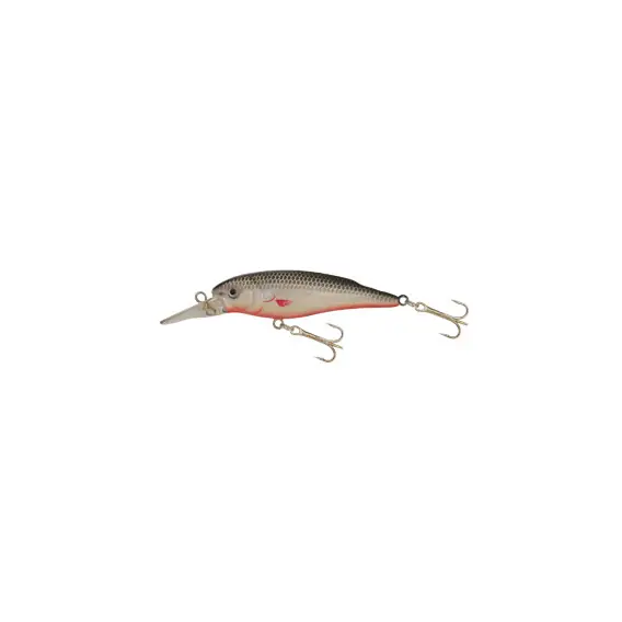 Nejlepší Volba KAMASAKI - Wobler SHAD 8cm/12g SILVER-RED