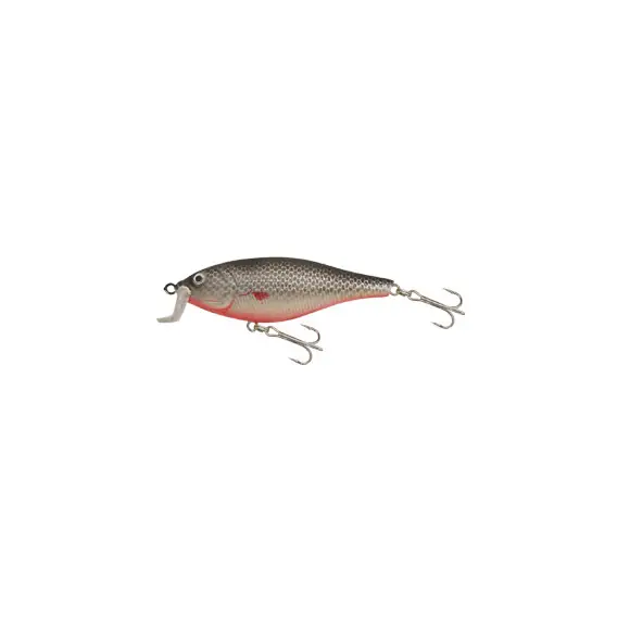 KAMASAKI - Wobler FAT SHAD 9cm/14g SILVER-RED Hit Sezóny