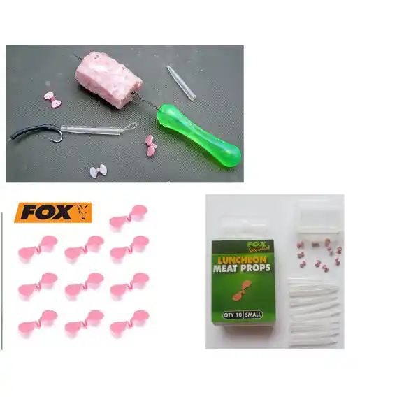 Odeslání Ihned FOX - Úchyt pro měkké nástrahy Luncheon meat Props Small