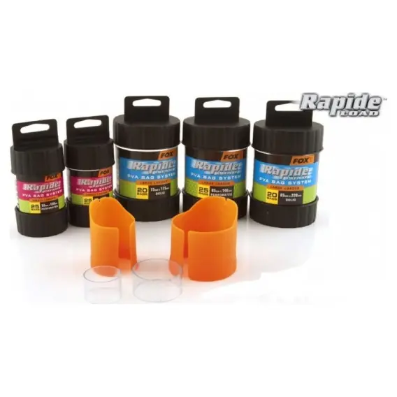 Expresní Doručení FOX - Rapide Load PVA System kit 85x220mm SOLID 20 sáčků
