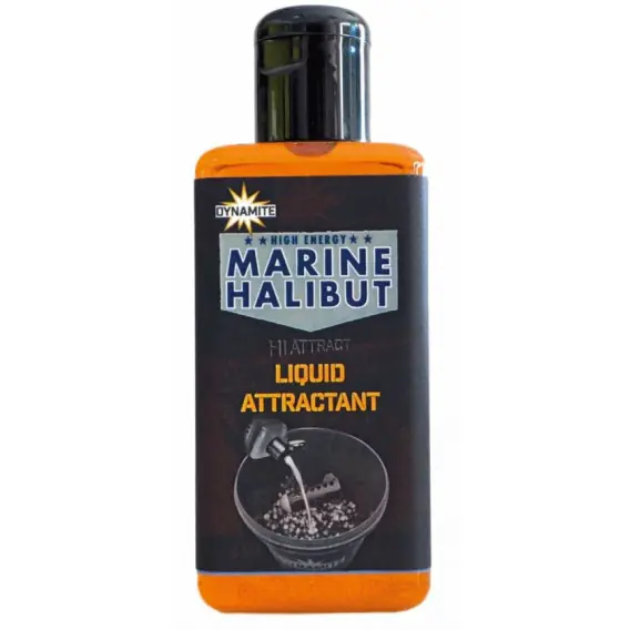 Dynamite baits - Tekutý atraktor MARINE HALIBUT Top Prodej