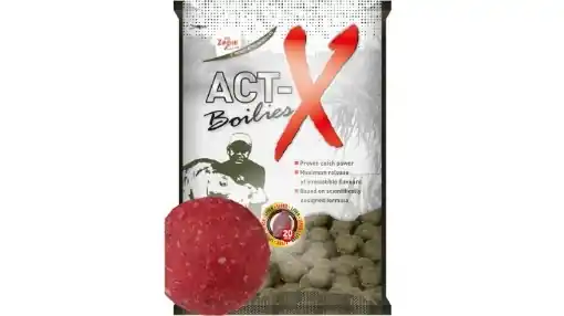 Carp Zoom Act-X Boilies - 800 g / 16 mm / Jahoda Kup Teď