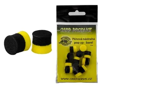CSV Barel Schaumköder - 8 mm / Gelb-Schwarz Aktuální