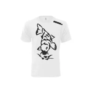 Nízká Cena CSV T-Shirt Carp Servis Carp White Size M