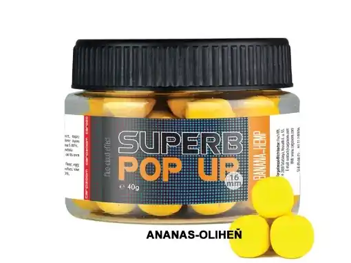 Cenová Bomba Carp Zoom Superb Pop-Up 40g 16mm Ananas-Oliheň