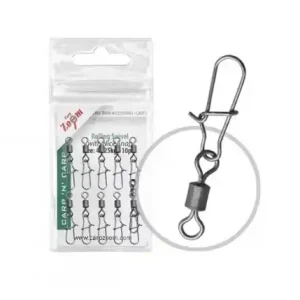 Carp Zoom Nice Snap Swivel 10pcs Size 4 Ověřený