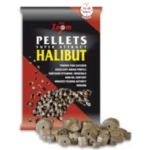 Carp Zoom Pelety Halibut s otvorem 5kg 15mm Vrácení Zdarma