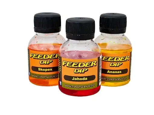 CSV Tekutý posilovač Feeder DIP - 50ml Ananas Akční Nabídka
